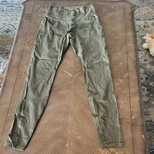 HALARA Olive Green High-Waist Leggings